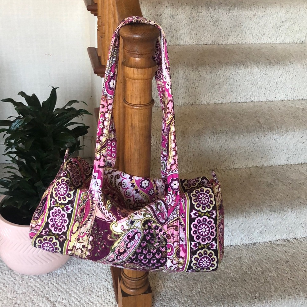 Vera Bradley Pink and Purple Patterned Bag